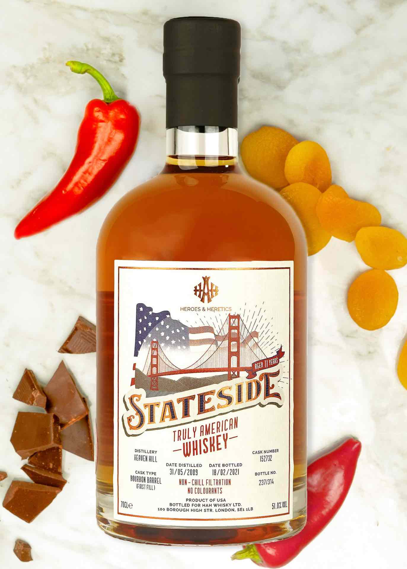 Heroes and Heretics, Stateside Bourbon, Heaven Hill 11 Year Old