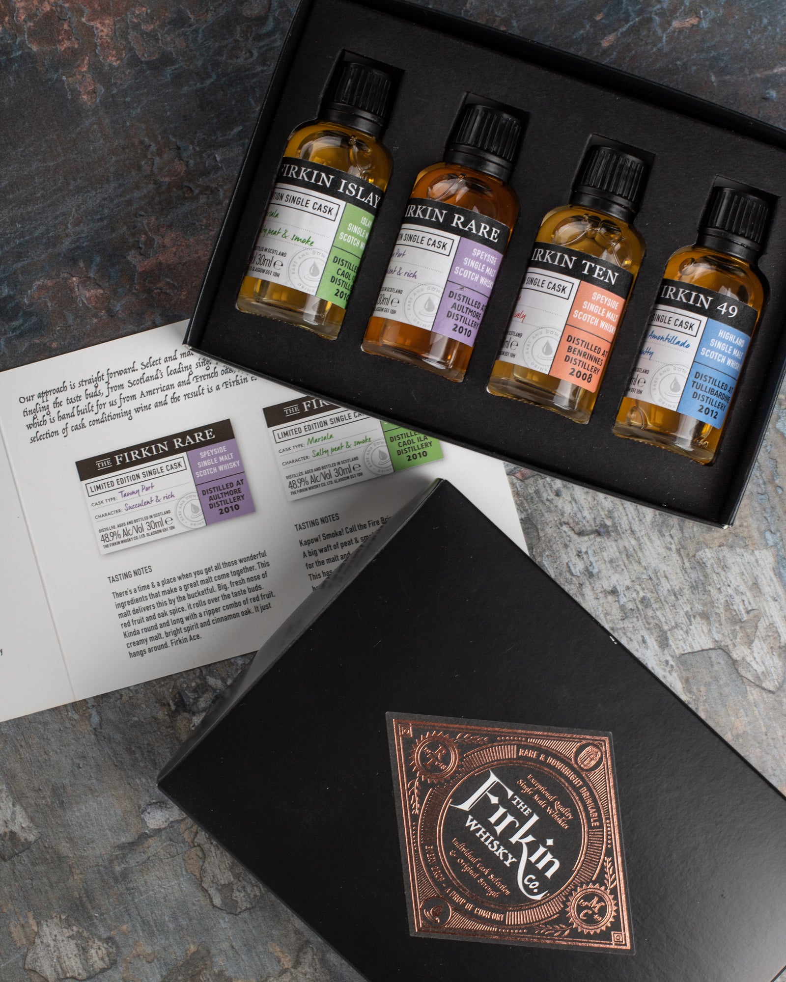 Firkin Whisky Co Tasting Set (4 x 30ml)