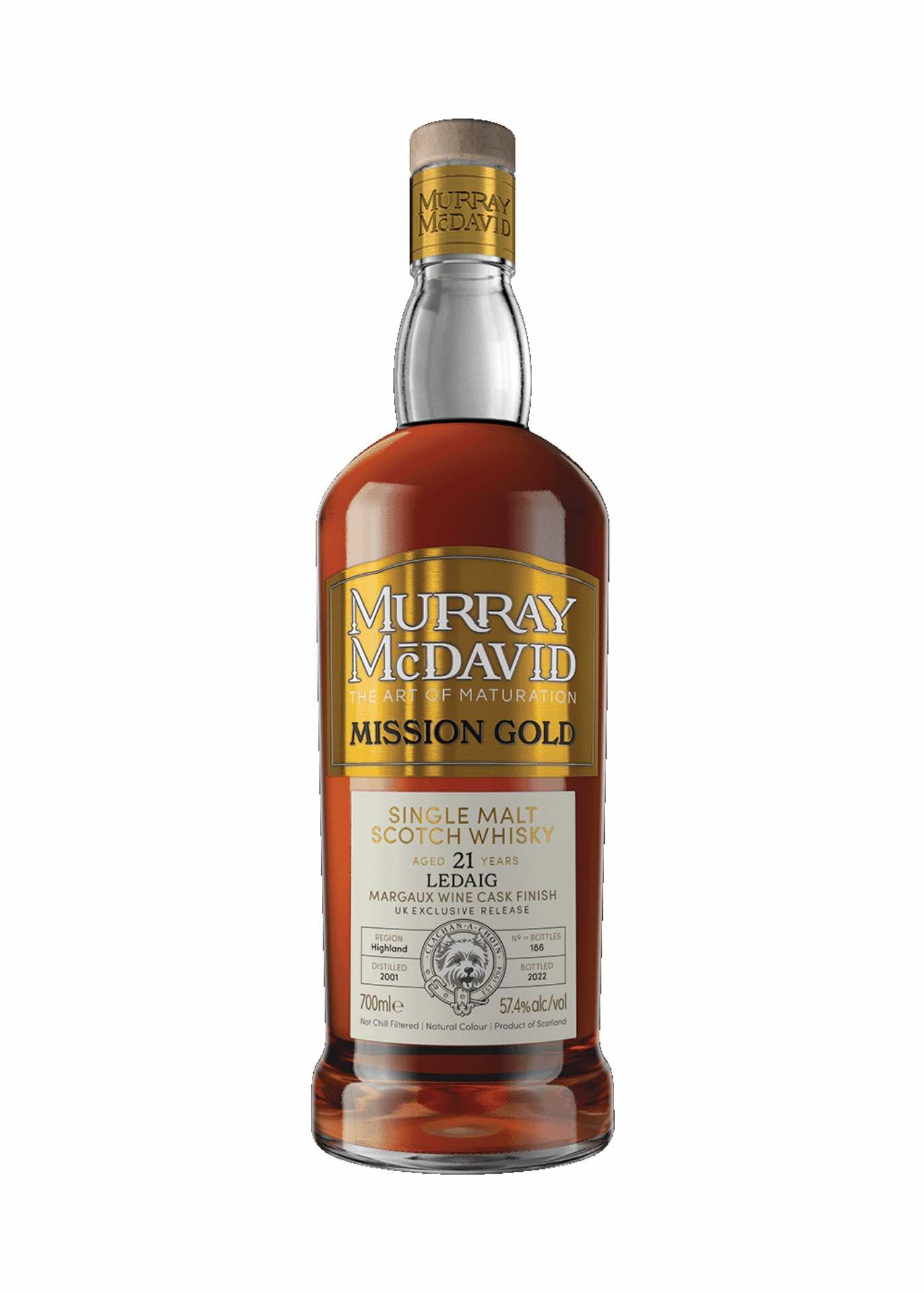 Murray McDavid Ledaig 21 Year Old Margaux Wine Cask