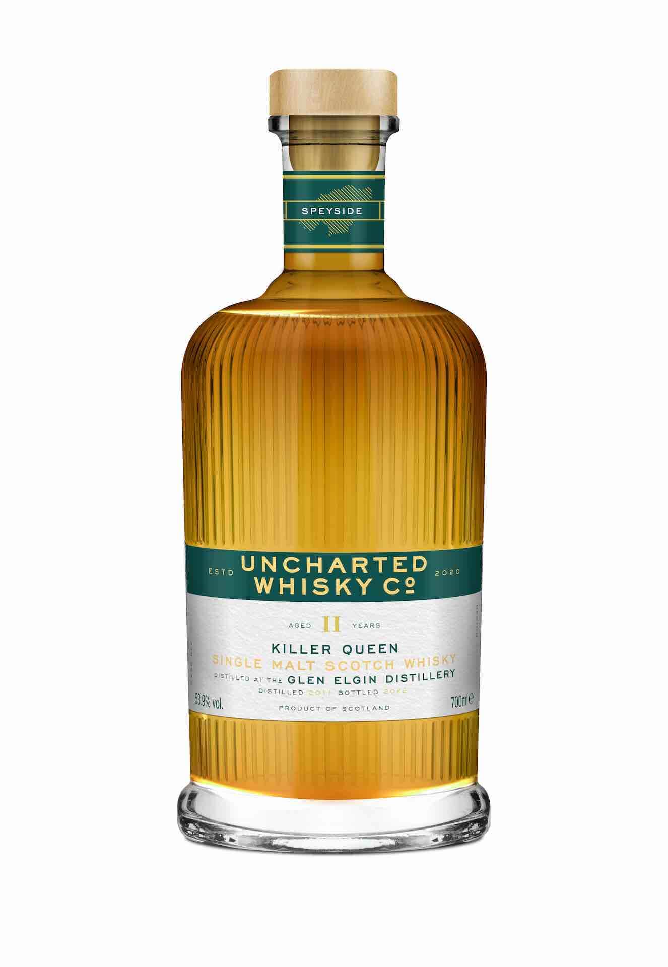 Uncharted Whisky Co, Killer Queen, Glen Elgin 11 Year Old