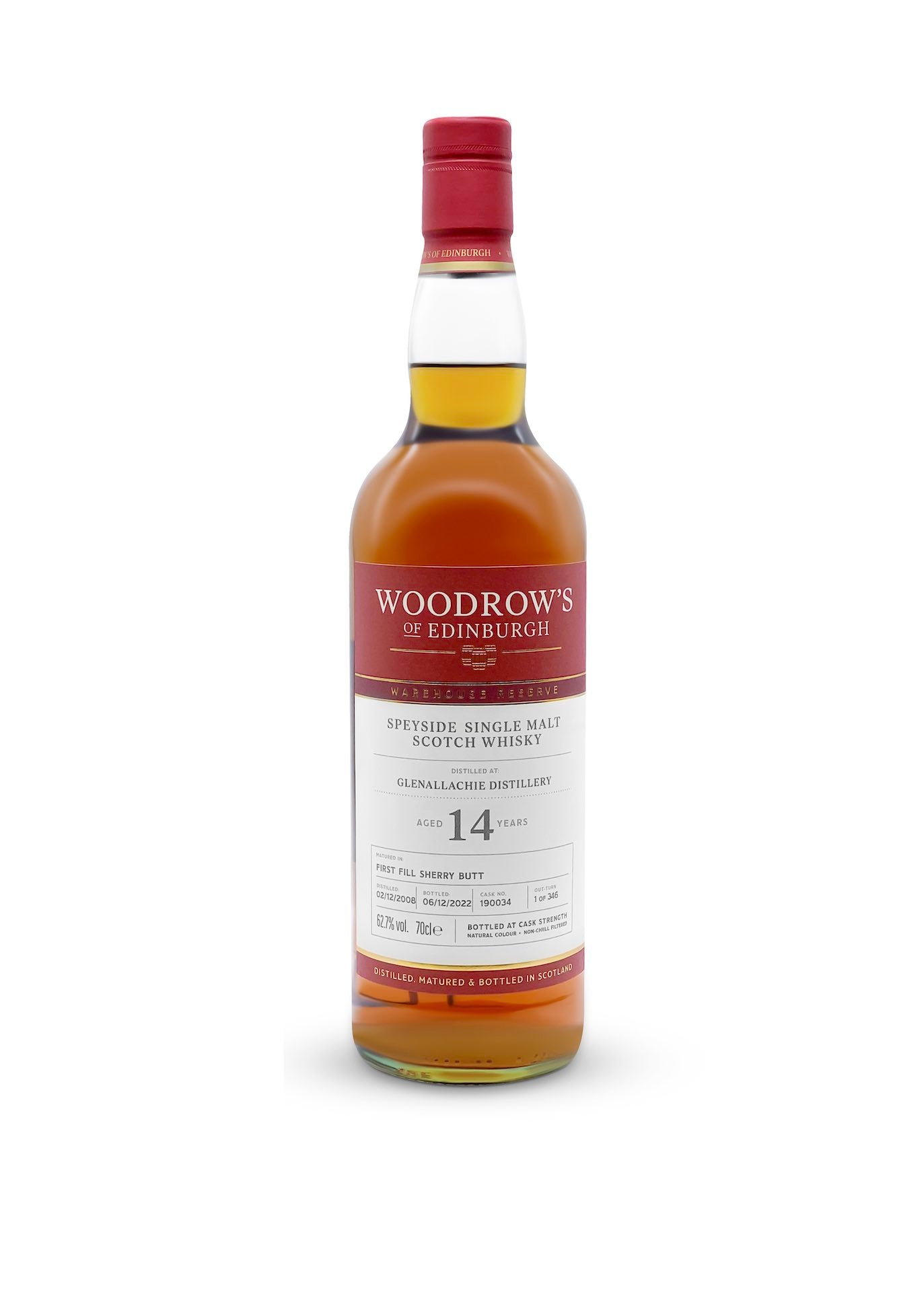Woodrow's Glenallachie 14 Year Old